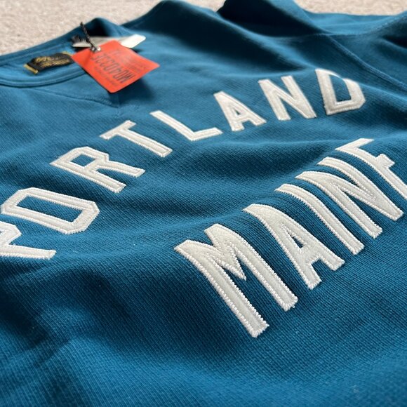 Todd Snyder X L.L. Bean Portland Maine Crewneck Sweatshirt - Picture 4 of 4